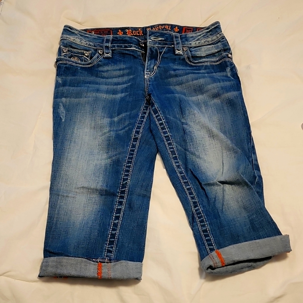 Rock Revival Capris